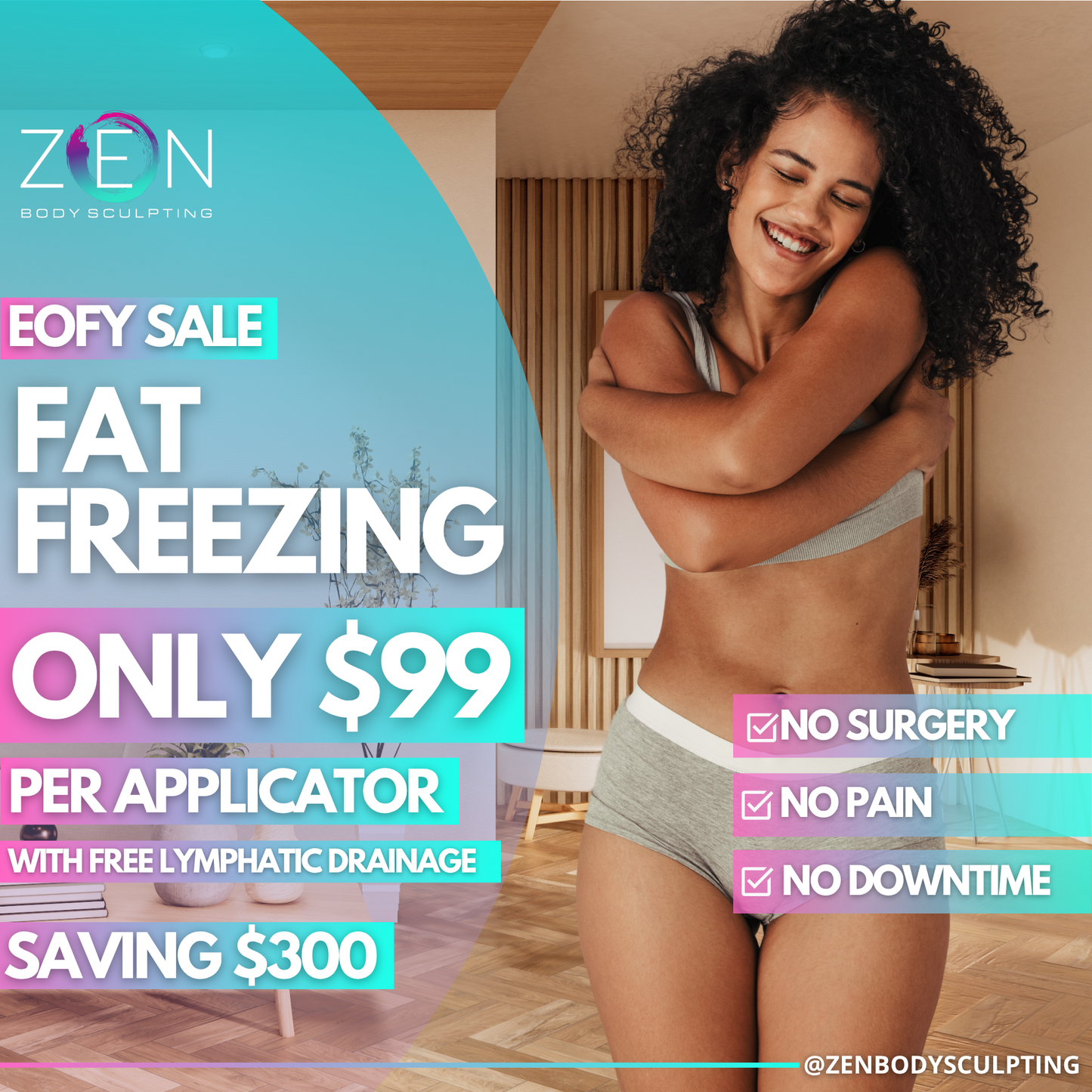 FAT FREEZING - $99 PER APPLICATOR