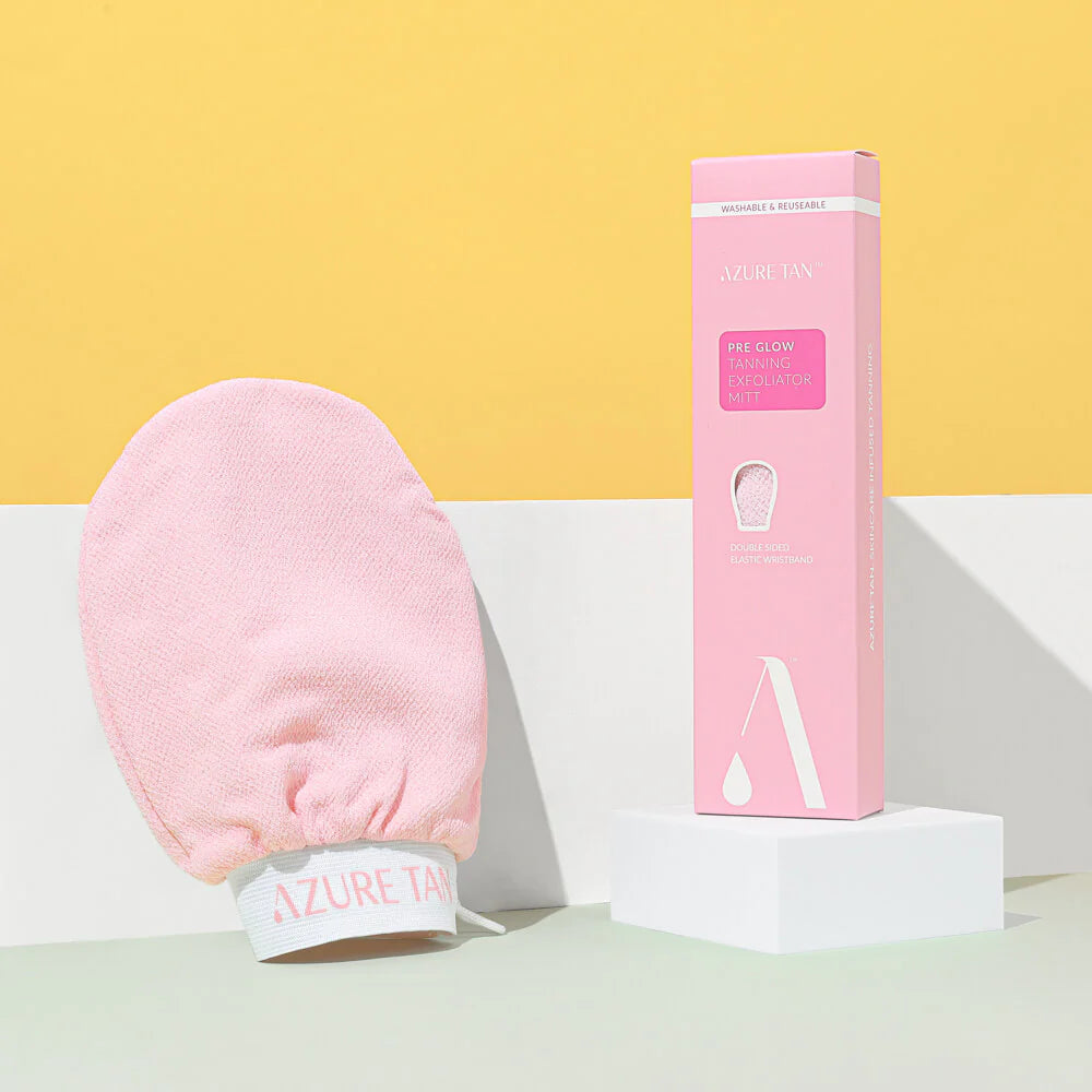 PRE GLOW TAN EXFOLIATOR MITT