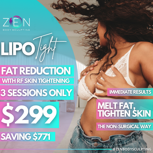 3 LIPO-TIGHT SESSIONS - FAT REDUCTION PROMO