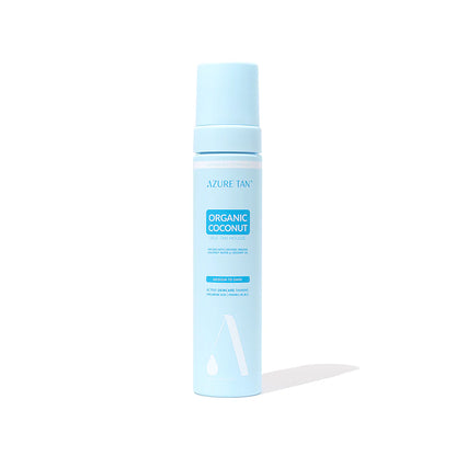 Azure Tan Self Tan Mousse - Organic Coconut - Medium to Dark - 200ml