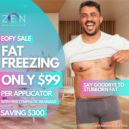 FAT FREEZING FOR MEN - $99 PER APPLICATOR