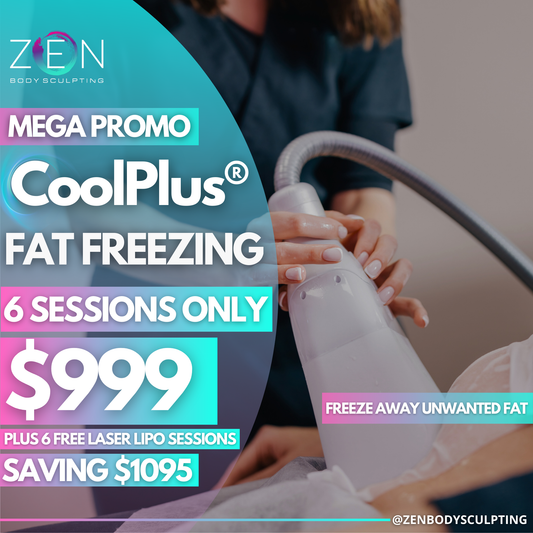 6 FAT FREEZING + 6 LASER LIPO OFFER